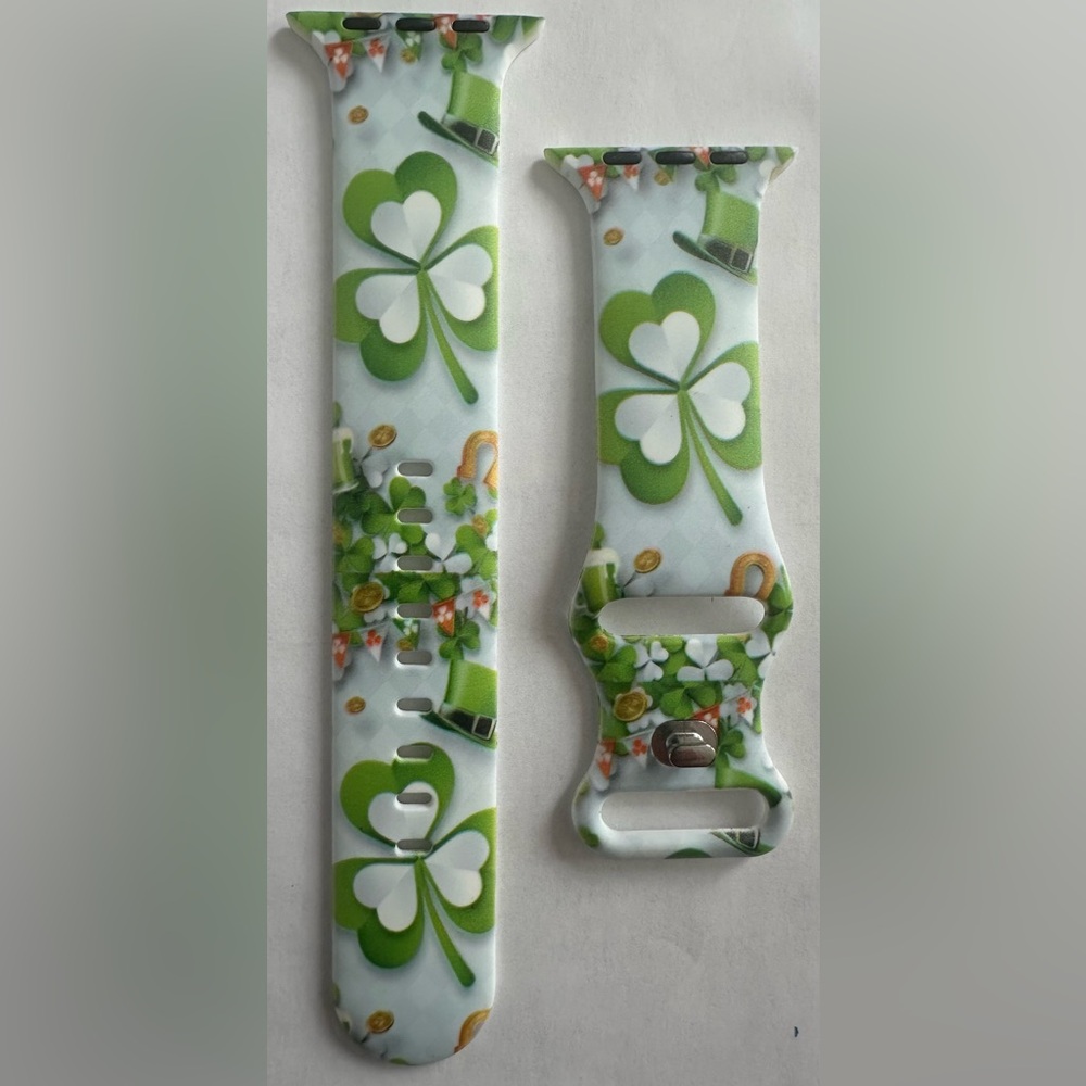 Shamrock Pattern Watch Band